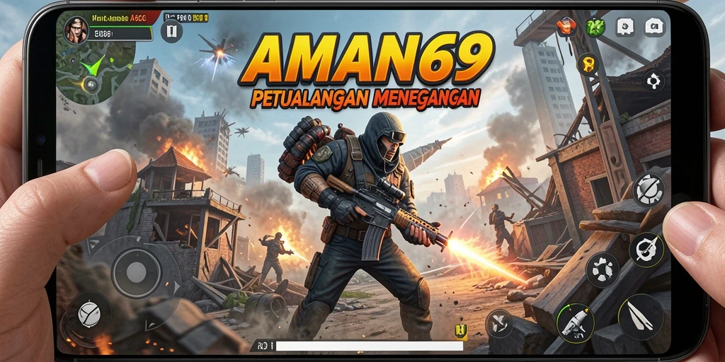 Gameplay seru dalam AMAN69 dengan aksi menegangkan dan grafis yang memikat.