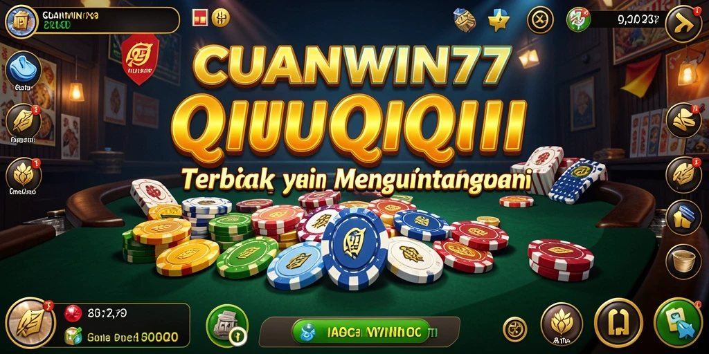 Tampilan gameplay QiuQiu di CUANWIN77 yang mendebarkan.