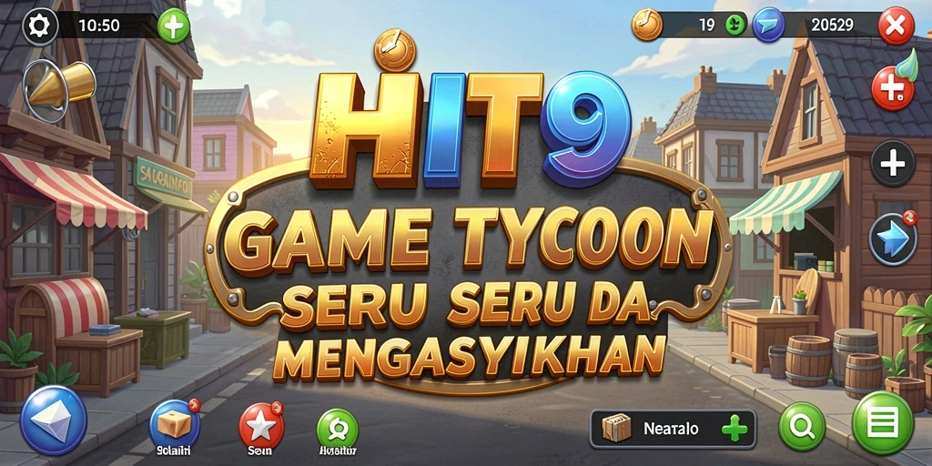 Tangkapan layar gameplay HIT9 menampilkan pengalaman manajemen yang menarik.
