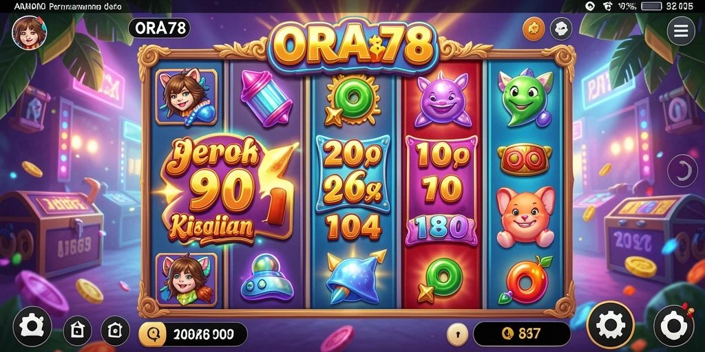 Tampilan menarik dari gameplay Slot di ORA78.