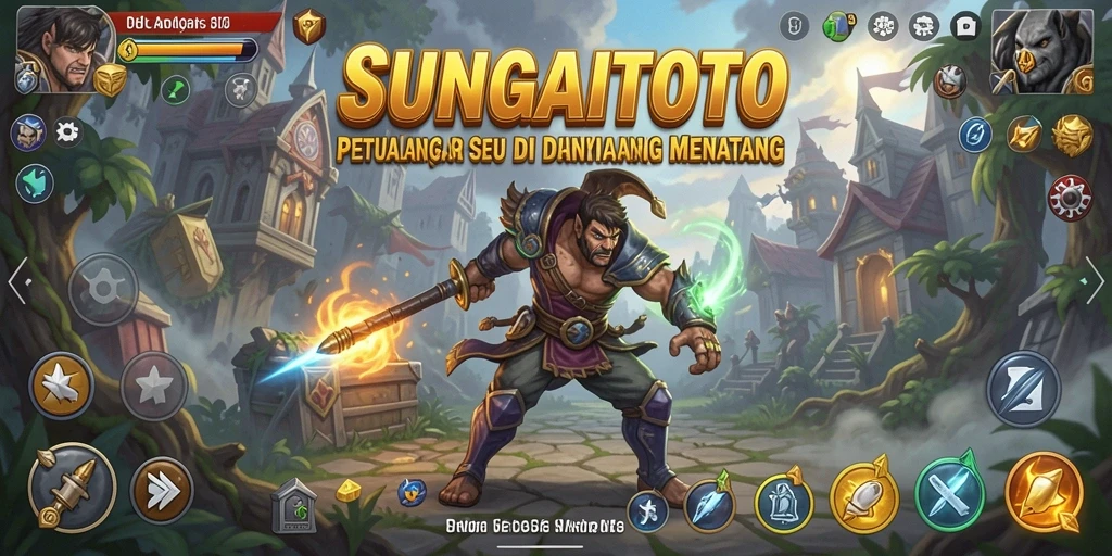 Tampilan gameplay SUNGAITOTO yang menampilkan petualangan yang menyenangkan.